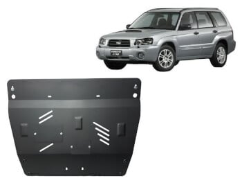Pohjapanssari Subaru Forester (2002-2008), moottori, terästä