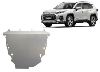 Pohjapanssari Suzuki Across (2020➟), moottori, vaihdelaatikko, j&auml;&auml;hdytin, etupuskuri, alumiinia