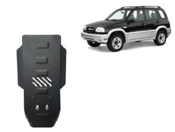 Pohjapanssari Suzuki Grand Vitara (1999-2005), vaihdelaatikko, ter&auml;st&auml;