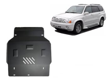 Pohjapanssari Suzuki Grand Vitara (1998-2009), moottori, j&auml;&auml;hdytin, ter&auml;st&auml;