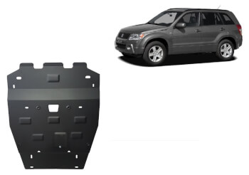 Pohjapanssari Suzuki Grand Vitara (2005-2019), moottori, j&auml;&auml;hdytin, ter&auml;st&auml;
