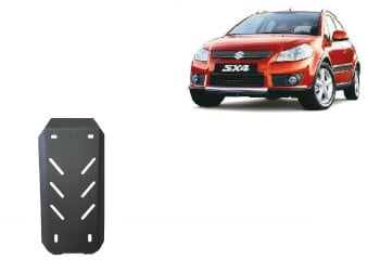 Pohjapanssari Suzuki SX4 (2006-2013), tasauspy&ouml;r&auml;st&ouml;, ter&auml;st&auml;