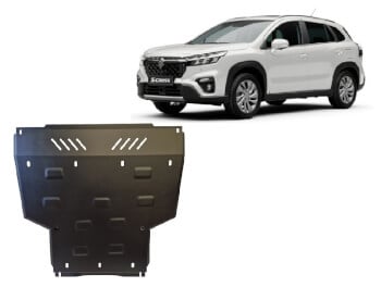 Pohjapanssari Suzuki S-Cross (2023➟), moottori, vaihdelaatikko, terästä