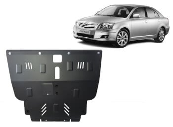 Pohjapanssari Toyota Avensis (2003-2008), moottori, vaihdelaatikko, j&auml;&auml;hdytin, ter&auml;st&auml;