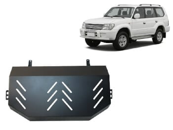 Pohjapanssari Toyota Land Cruiser (1995-2002), polttoainetankki, ter&auml;st&auml;