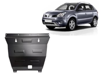 Pohjapanssari Renault Koleos (2007-2016), moottori, vaihdelaatikko, j&auml;&auml;hdytin, etupuskuri, ter&auml;st&auml;
