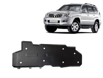 Pohjapanssari Toyota Land Cruiser (2002-2009), polttoainetankki, ter&auml;st&auml;