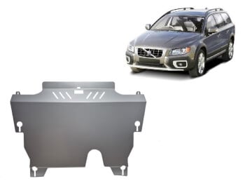 Pohjapanssari Volvo XC70 (2007-2016), moottori, vaihdelaatikko, jäähdytin, alumiinia