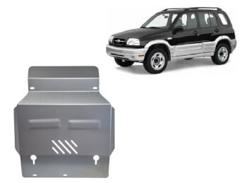 Pohjapanssari Suzuki Grand Vitara (1999-2005), moottori, j&auml;&auml;hdytin, alumiinia