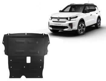 Pohjapanssari Citro&euml;n C3 Aircross (2024➟), moottori, vaihdelaatikko, ter&auml;st&auml;