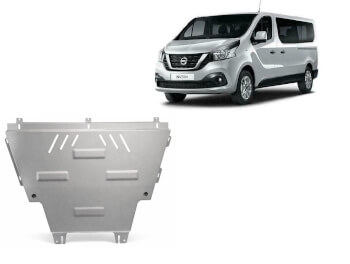 Pohjapanssari Nissan NV300 (2022➟), moottori, vaihdelaatikko, jäähdytin, alumiinia