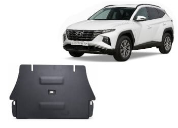 Pohjapanssari Hyundai Tucson (2021➟), katalysaattori, terästä