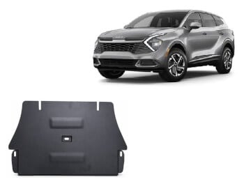 Pohjapanssari Kia Sportage (2021➟), katalysaattori, terästä