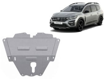 Pohjapanssari Dacia Jogger (2021➟), moottori, vaihdelaatikko, alumiinia