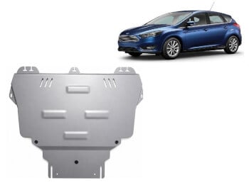 Pohjapanssari Ford Focus (2010-2018), moottori, vaihdelaatikko, alumiinia