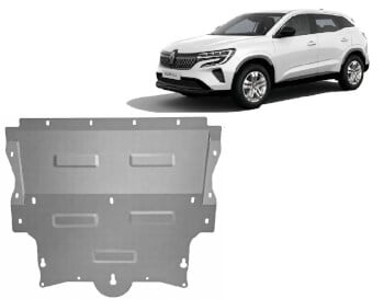 Pohjapanssari Renault Austral (2022➟), moottori, alumiinia