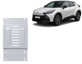 Pohjapanssari Toyota C-HR (2023➟), katalysaattori, alumiinia