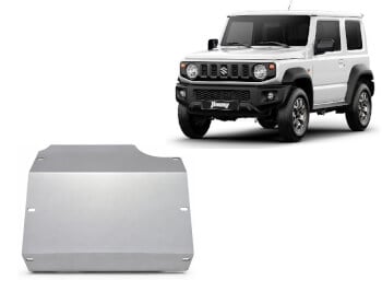 Pohjapanssari Suzuki Jimny (2018➟), moottori, etutasauspy&ouml;r&auml;st&ouml;, alumiinia