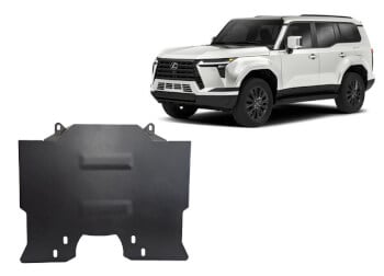 Pohjapanssari Lexus GX (2024➟), moottori, etutasauspyörästö, terästä