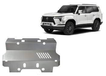 Pohjapanssari Lexus GX (2024➟), jäähdytin, alumiinia