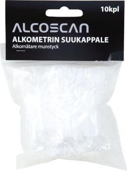 Suukappale alkometriin 10 kpl, Alcoscan