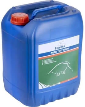 Vedinkastoaine Agro Teat Spray, Farma