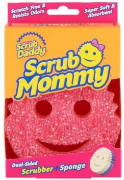 Puhdistussieni Scrub Mommy pinkki, Scrub Daddy