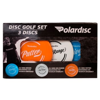 Frisbeegolf-kiekkosetti 3 kpl, Polardisc