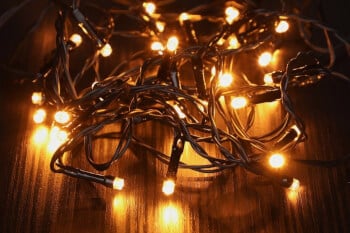 Jouluvalo valoketju 600 LED - meripihka (30 m), Finnlumor