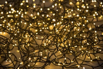 Jouluvalo valoketju 360 LED - lämmin valkoinen (36 m), Finnlumor