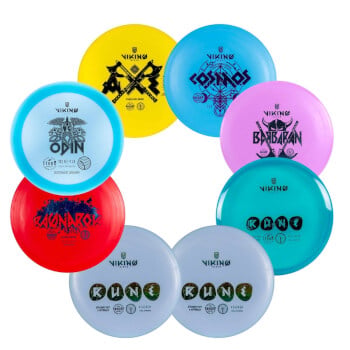 Frisbeegolfsetti Starter Set 8 kiekkoa, Viking Discs