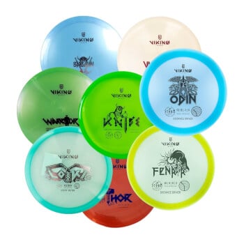 Kiekkosetti Tournament Set, 8 kiekkoa, Viking Discs