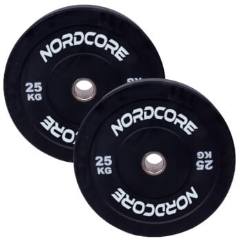 Bumper-levypainot 10 kg, pari, Nordcore