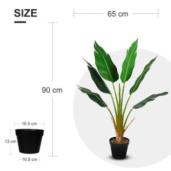 Tekokasvi Strelitzia Tree 90 cm, Lykke