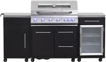 Kaasugrilli ja kesäkeittiö Topaz 6+1, Mustang