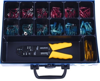 Kutistejatkosarja ja liitinpihdit 181 os. F&ouml;rch