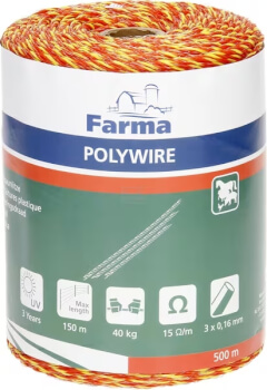 Aitalanka Polywire 2 mm, 500m, Farma