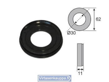 Navan tiiviste, sopii Peitz 30*62*11(7)