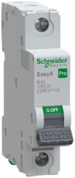 Johdonsuojakatkaisija Easy9 MCB 1C10 6 kA, Schneider Electric
