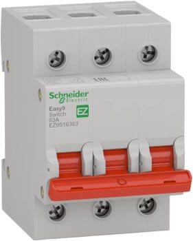 P&auml;&auml;kytkin Easy9 3P 63 A 400 V, Schneider Electric