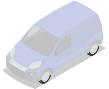 Auton kokopeite Volkswagen Tiguan I 4-Motion  (2008-2016), Silvertop