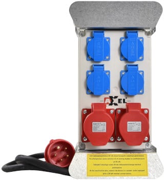 Ty&ouml;maakeskus ter&auml;skehikolla, 16 A / 230 V / 400 V, Kempten