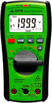 Yleismittari DMM4500PV aurinkos&auml;hk&ouml;j&auml;rjestelmille, KPS