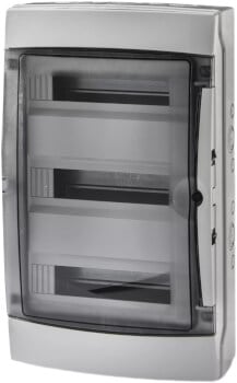 Moduulikotelo 3-rivinen 42 mod IP65, Kempten