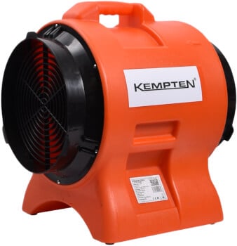Rakennuspuhallin 12" 620 W, Kempten