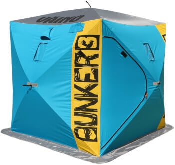 Pilkkiteltta Bunker 3 pop-up, V&auml;in&ouml;