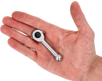 Mini räikkäväännin 1/4”, 75 mm, KS Tools