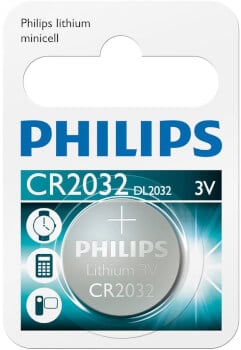 Nappiparisto CR2032, Philips