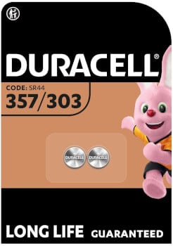 Nappiparisto SR44, 2 kpl, Duracell