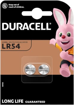 Nappiparisto LR54, 2kpl, Duracell